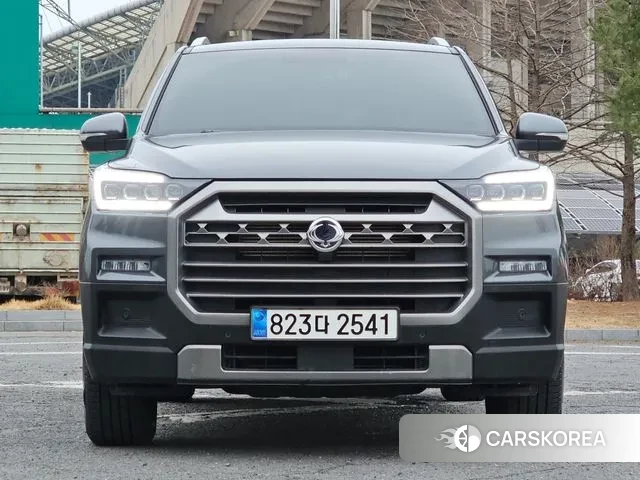 Ssangyong The New Rexton Sport 2024 Серый из Кореи