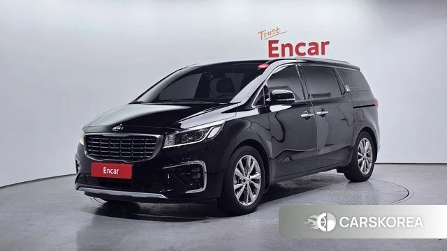 Kia The New Carnival 2019 Черный из Кореи
