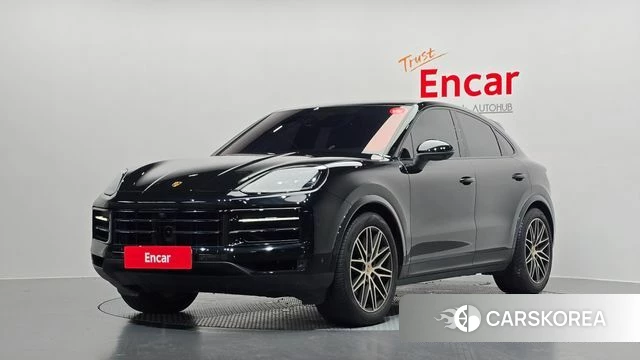 Porsche Cayenne (PO536) 2024 Черный из Кореи