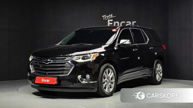 Chevrolet (GM Daewoo) Traverse 2021 Черный из Кореи