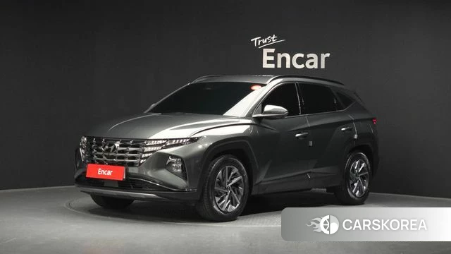 Hyundai Tucson Hybrid (NX4) 2022 Серый из Кореи