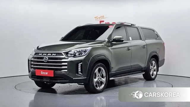 Ssangyong The New Rexton Sports Cannes 2021 Светло-зеленый из Кореи