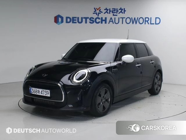 Mini Cooper 2022 Черный из Кореи
