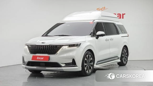 Kia Carnival 4th generation 2021 Белый из Кореи