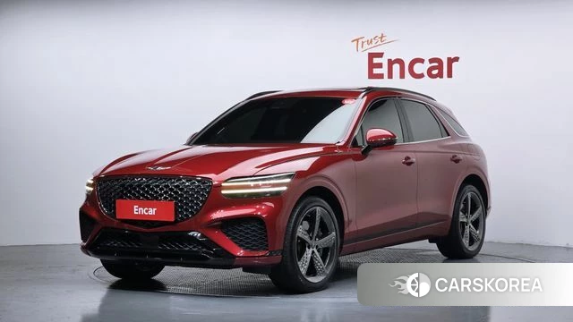 Genesis GV70 2021 Красный из Кореи
