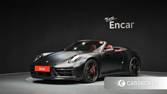Porsche 911(992) 2023 Черный из Кореи