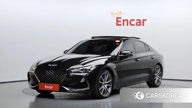 Genesis G70 2018 Черный из Кореи