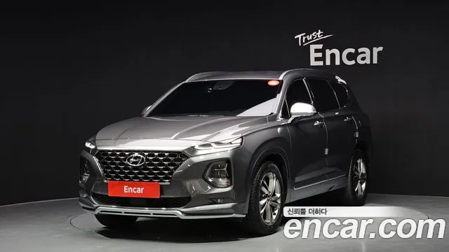 Hyundai Santa Fe TM 2019 Серый из Кореи