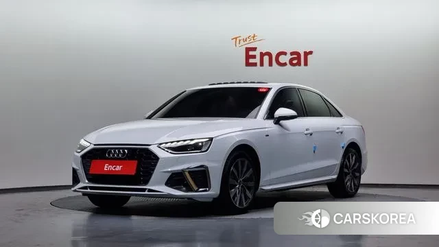 Audi A4 (B9) 2022 Белый из Кореи