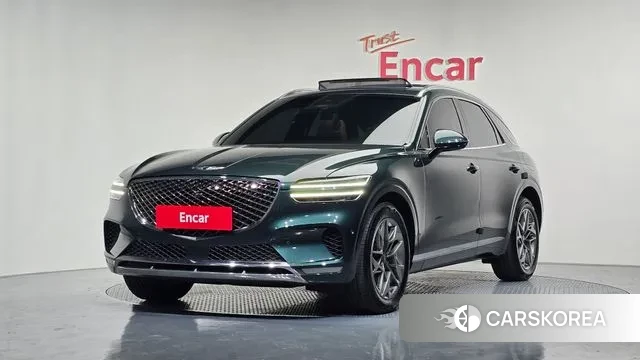 Genesis GV70 2021 Зеленый из Кореи