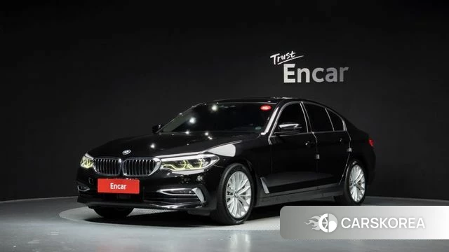 BMW 5 Series (G30) 2019 Черный из Кореи