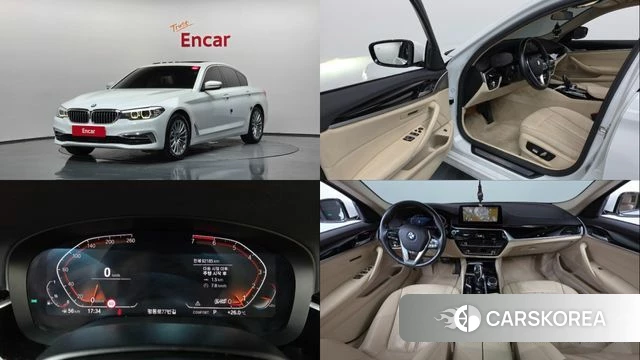 BMW 5 Series (G30) 2019 Белый из Кореи