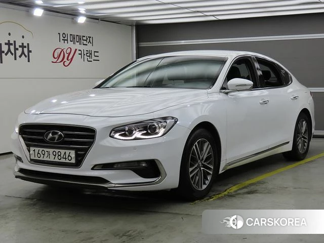 Hyundai Grandeur IG 2019 Белый из Кореи