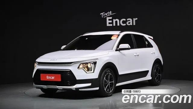 Kia Di Ol Nu Niro 2022 Белый из Кореи