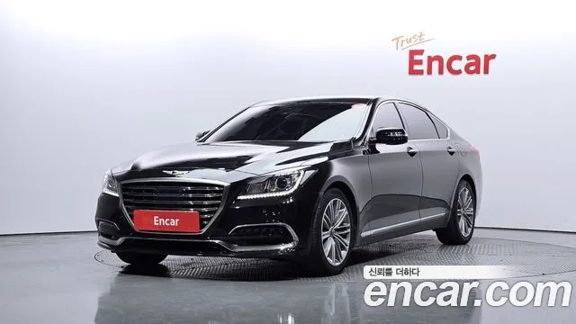 Genesis G80 2018 Черный из Кореи