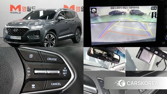 Hyundai Santa Fe TM 2019 Серый из Кореи