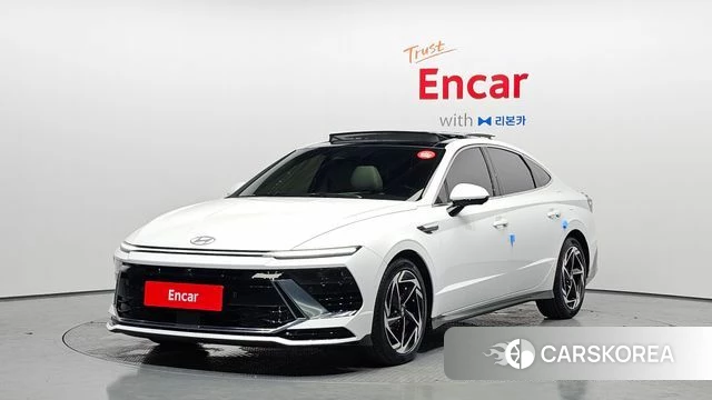 Hyundai Sonata D Edge (DN8) 2024 Белый из Кореи
