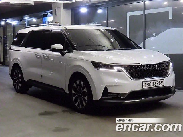 Kia Carnival 4th generation 2022 Белый из Кореи