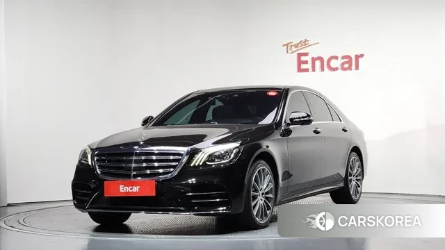 Mercedes-Benz S-Class W222 2018 Черный из Кореи