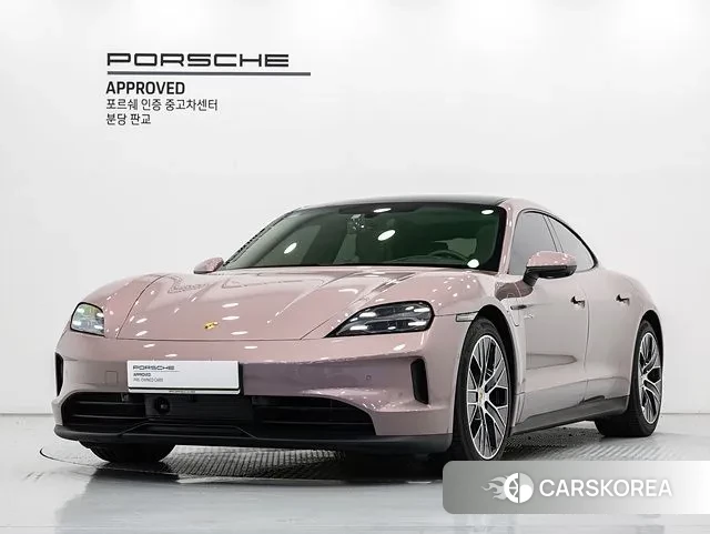 Porsche Taycan 2024 Розовый из Кореи