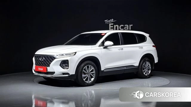 Hyundai Santa Fe TM 2019 Белый из Кореи