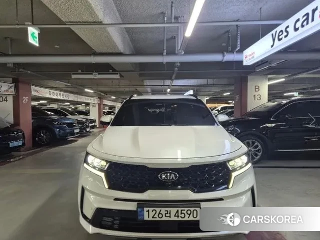 Kia Sorento 4th Generation 2021 Белый из Кореи