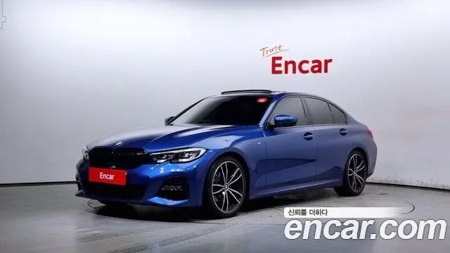 BMW 3 Series (G20) 2020 Синий из Кореи