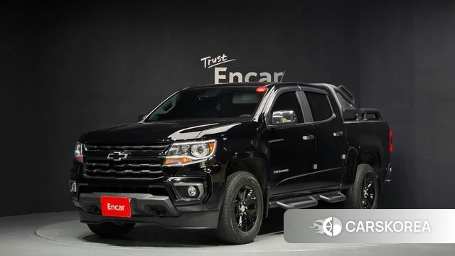 Chevrolet (GM Daewoo) Real New Colorado 2022 Черный из Кореи
