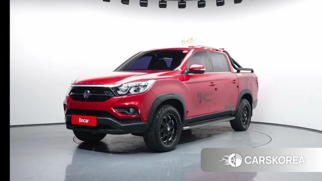 Ssangyong Rexton Sports 2018 Красный из Кореи