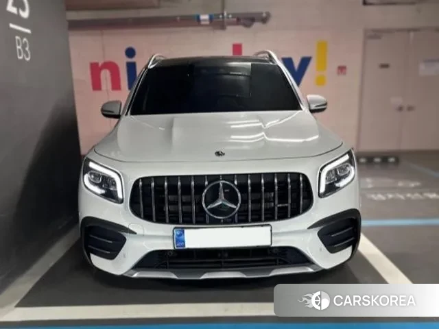 Mercedes-Benz GLB-Class X247 2023 Белый из Кореи