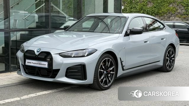 BMW i4 2025 Светло-серебряный цвет из Кореи