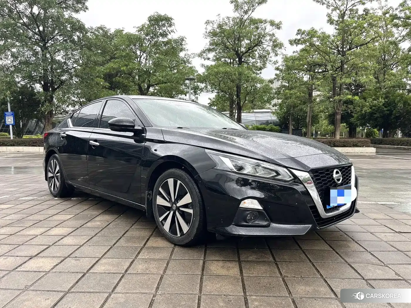 Nissan Altima 2021 Черный из Китая