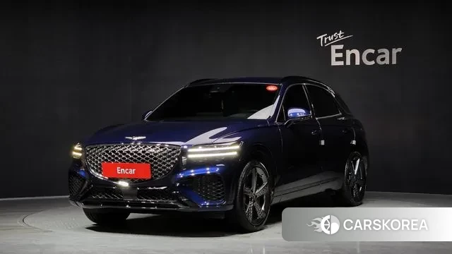 Genesis GV70 2021 Синий из Кореи