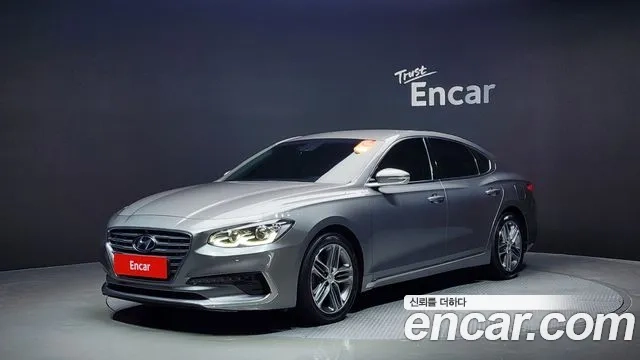 Hyundai Grandeur IG 2018 Серебристо-серый из Кореи