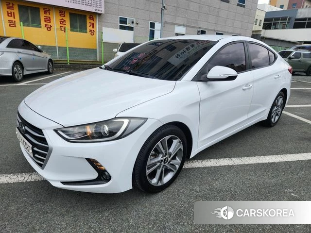 Hyundai Avante AD 2018 Белый из Кореи