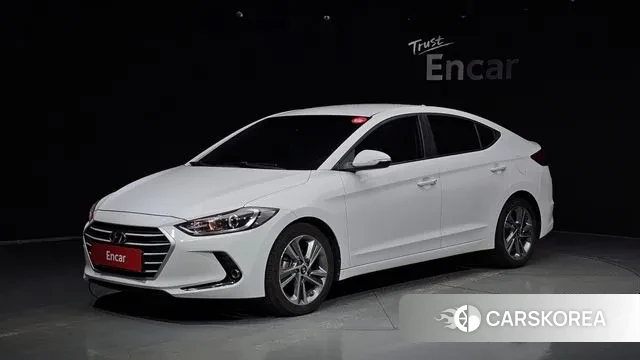 Hyundai Avante AD 2018 Белый из Кореи