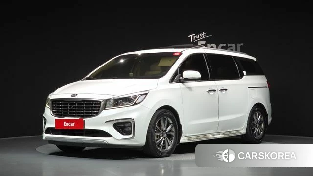 Kia The New Carnival 2018 Белый из Кореи
