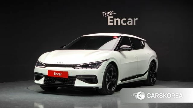 Kia EV6 2024 Белый из Кореи