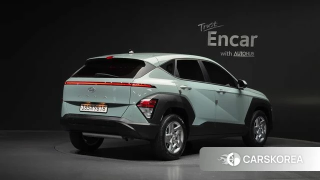Hyundai Kona (SX2) 2023 Зеленый из Кореи