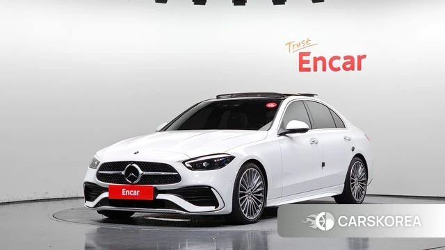 Mercedes-Benz C-Class W206 2023 Белый из Кореи