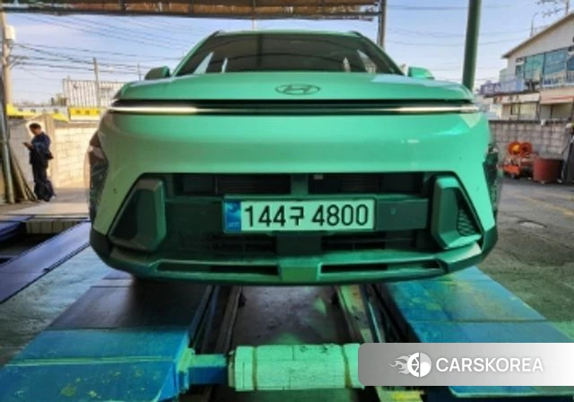 Hyundai Kona Hybrid (SX2) 2023 Белый из Кореи