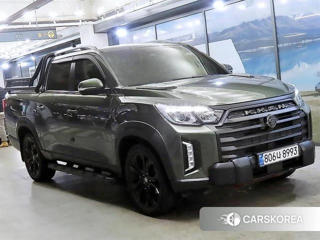 Ssangyong The New Rexton Sports Cannes 2022 Зеленый из Кореи