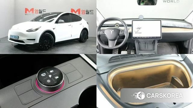 Tesla Model Y 2024 Белый из Кореи