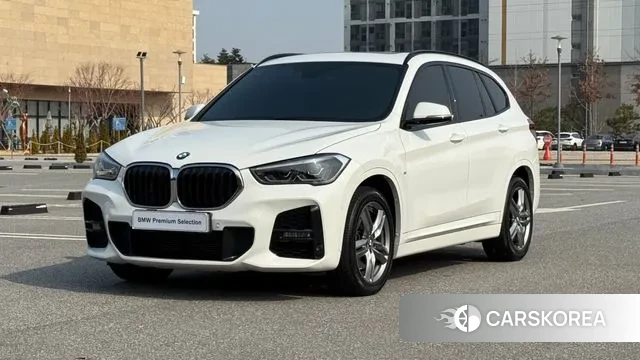 BMW X1 (F48) 2022 Белый из Кореи