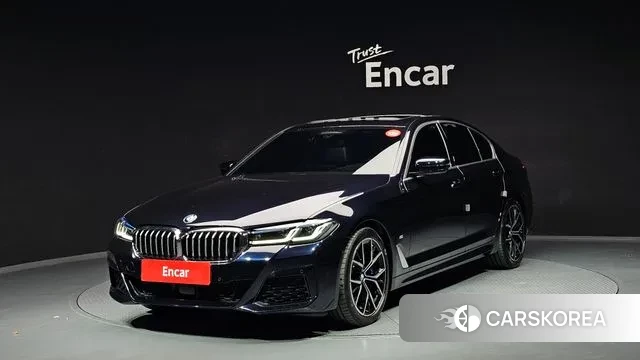 BMW 5 Series (G30) 2022 Черный из Кореи