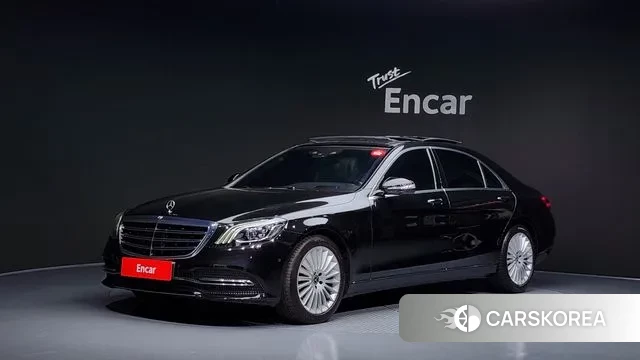 Mercedes-Benz S-Class W222 2019 Черный из Кореи