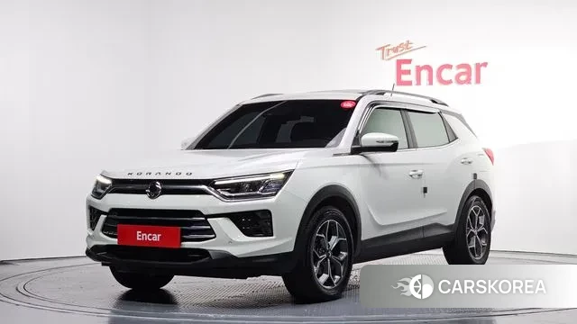 Ssangyong Beautiful Korando 2019 Белый из Кореи