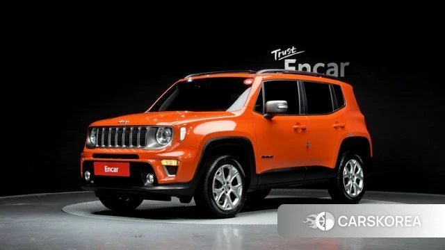 Jeep Renegade 2019 Оранжевый из Кореи