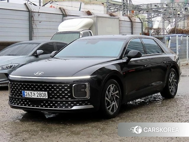 Hyundai Grandeur (GN7) 2023 Черный из Кореи