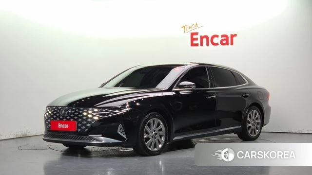 Hyundai The New Grandeur IG Hybrid 2021 Черный из Кореи